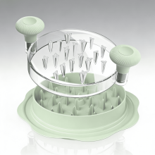 10" Pro Kipversnipperaar – BPA-vrij, antislip, ergonomische handgreep, geschikt voor gebruik in de keuken