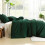 Σετ παπλωμάτων Emerald Green 3 τεμαχίων 79x90in 7