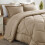 Full Size Comforter Set Burnt Orange 7-Piece 4