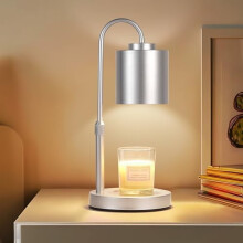 Kerzenwärmer mit Timer und Dimmer, höhenverstellbarer elektrischer Wachswärmer für Duftkerzen im Glas, Geschenkidee für Mütter,