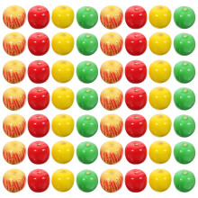 60 unidades de mini manzanas artificiales de espuma para decoración de fiestas, fotografía y hogar.