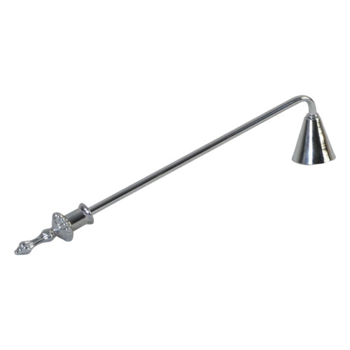 Éteignoir à bougie argenté, manche de 23 cm 1