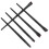 16 Pcs Eye Brush for Eyeliner Precision Makeup Brushes Black 1