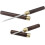 Eispickel, 17,3 cm, Edelstahl mit Holzgriff, 15,4 cm Packung 1