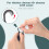 Security Hand Strap Holder Finger Grip PU + Double-sided Elastic Belt for Pad Tablet E-Reader 5