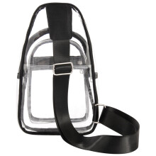 Transparent bröstväska för klättring1-pack