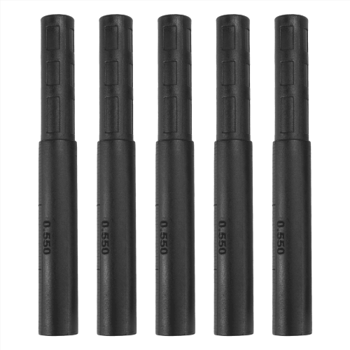 Haste extensora para eixo de taco de golfe, 0,550 polegadas, 5 peças