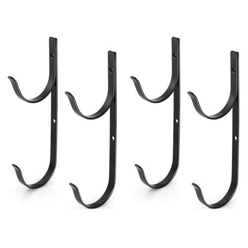 Poolstangenhalterung – Aluminiumlegierung, 21,6 x 7,6 cm, 2 oder 4 1