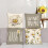 Vårblommiga örngott 20x20 cm 4-pack 5