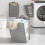 Houseables Hanging Laundry Hamper,Over Door Laundry Bag 1