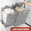 Houseables Hanging Laundry Hamper,Over Door Laundry Bag 2
