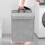 Houseables Hanging Laundry Hamper,Over Door Laundry Bag 7