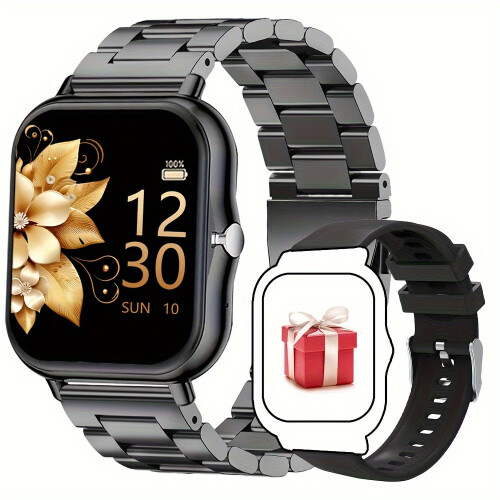 Unisex-Smartwatch mit Touchscreen und brillantem Display 1