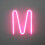 LED-Neonbuchstaben, sanft leuchtendes Alphabet 1
