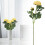 2 stk. flokkede kunstige peonblomster 2