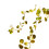 Warm White LED Tree Light Garland with Olive Leaf Design 20 2