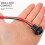 2Pcs Bulb Socket Extension for Car Owners Prevent Loosening Round Shape 6