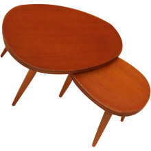 Τραπεζάκι Σαλονιού Masteelf Mini Triangle Lightweight Furniture7.5x5.3cm Καφέ