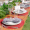 Jogo Americano Redondo Trançado de 15 Polegadas - Conjunto com 4 Unidades - Lavável - Ideal para Mesa de Cozinha, Casa, Casamento e Festas 6