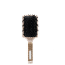 Scalp Hair Brush Comb Paddle Cushion Hair Care Massage Brush Bristle Paddle Hair Brush(Golden)