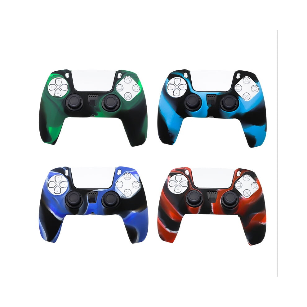 Premium Silicone Anti-Dust Plug Cover Set For New 3Ds Xl/Ll 3Dsxl 3Dsll 2Ds Console, 5 Pieces, And Black/White 9448990443536