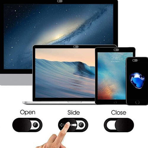 Εξαιρετικά λεπτή θήκη κάμερας web με 8 θήκες για MacBook Pro/iMac, συμβατή με iPad Pro και άλλα, 2