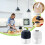 Elektrische knoflookhakker 30W oplaadbare mini-foodprocessor 6