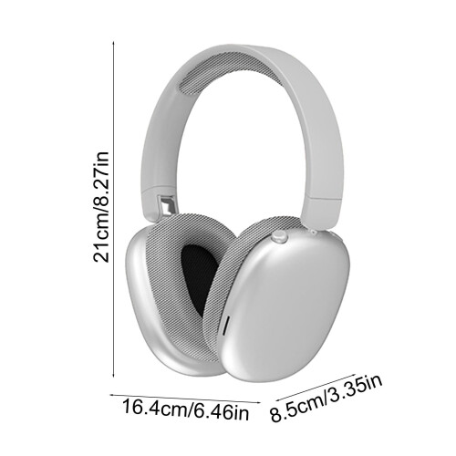 Cuffie Bluetooth circumaurali con batteria da 60 ore e design pieghevole. 2