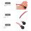 2Pcs Bulb Socket Extension for Car Owners Prevent Loosening Round Shape 3