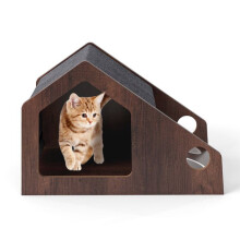 Kattenboom - HELLOSHOP26 - Condo 60x40x40 - Station 15 - Keramische voerbakken - Afneembaar Oxford dak