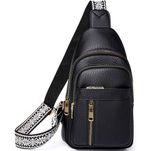 Umhängetaschen für Damen und Herren, Schultertaschen, Brusttaschen mit verstellbarem Riemen, Crossbody-Handtaschen für Damen