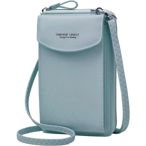 Γυναικεία τσάντα κινητού τηλεφώνου Crossbody, μπλε