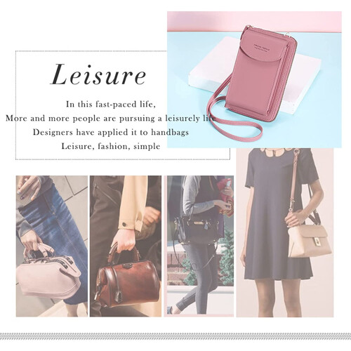Γυναικεία τσάντα κινητού τηλεφώνου Crossbody, μπλε 2