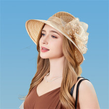Sonnenhüte für Damen, Damenblumen, Strand, klein, faltbar, für Frühling und Sommer, ideal für Urlaub und Freizeit