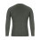 Mens Pullover Shirts Long Sleeve Solid Round Neck Pullover Sweater Slim Fit Bottoming Knit Top,Olive Green 4