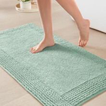 Tapis de bain réversible Splendor 100 % coton, 3000 g/m², tapis de bain moelleux de qualité hôtelière, absorbant et à séchage rapide, 50 x 75