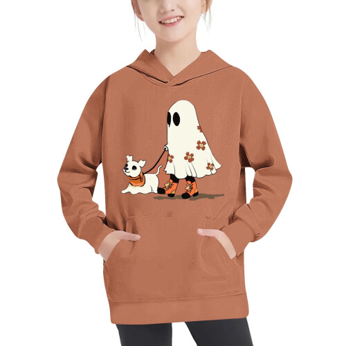 Παιδικά φούτερ με κουκούλα για το Halloween, oversized πουλόβερ για αγόρια και κορίτσια 4-14 2