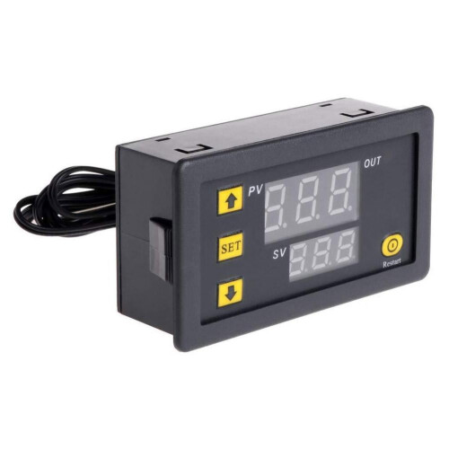 DC 12V 数字温度控制器 20A 2