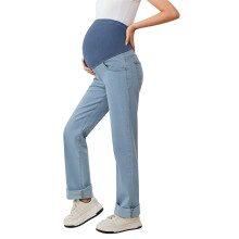 Kukoosong Slim Straight Pants for Women, Elastic Waist, Breathable Leisure/Sports Pants, Full Length – Compatible with Palazzo Style