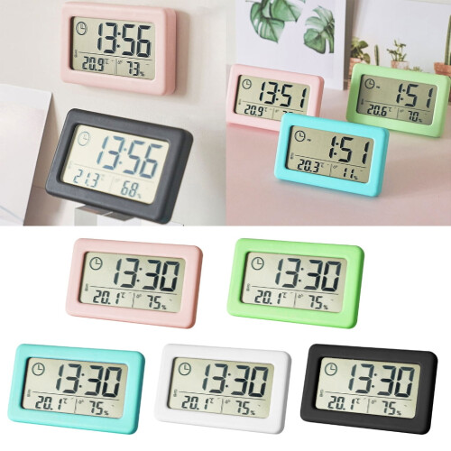 Digitale hygrometerklok met temperatuurweergave 1