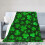 Flanellpledd til St. Patricks dag, 200 x 150 cm 2
