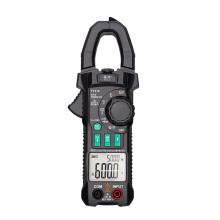 FUYI 6000-Count True RMS AC/DC Clamp Meter with Inrush Current, Temp & Dual Display – Compatible with FY2