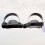 Silicone Ice Cleats with Reflective Stripe Black 5-Tooth 8