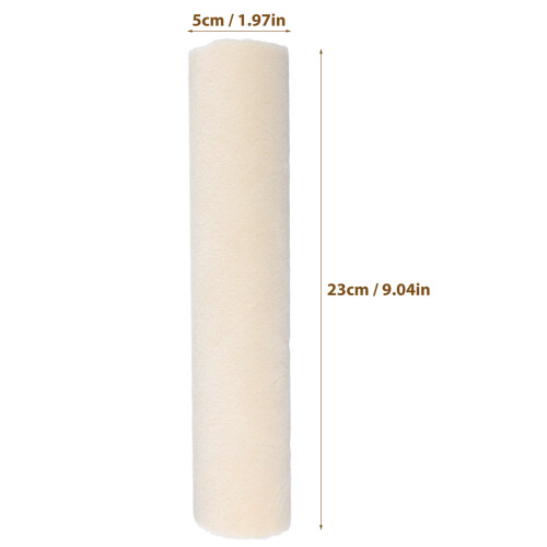 HEMOTON 6 peças Capa de rolo de pintura de reposição Ferramenta de pintura de rolo de 9 polegadas 1