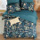 Σετ παπλωμάτων Peacock Blue Floral Queen 7 τεμαχίων 3