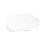 ULTNICE Transparent Small Storage Box Plastic 1Pack 3.5x6x9In 2
