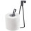 Toiletpapirholder Metal Sort 1-pak 1