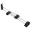 Retractable Closet Pull Out Rod 1 Set Solid Extending Rail Hanger Adjustable Clothes Rod Metal Rack 7