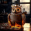 Καράφα Ουίσκι BiFandian Owl, Μοναδικό Μπουκάλι Ουίσκι με Ζωάκι Κουκουβάγιας, 4