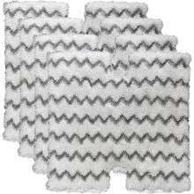 4-pack tvättbara ångmoppdynor kompatibla med Shark Lift-Away Pro och Genius Steam Pocket Mop (S3973, S3973D, S3973WM, S5002Q, S5003A)